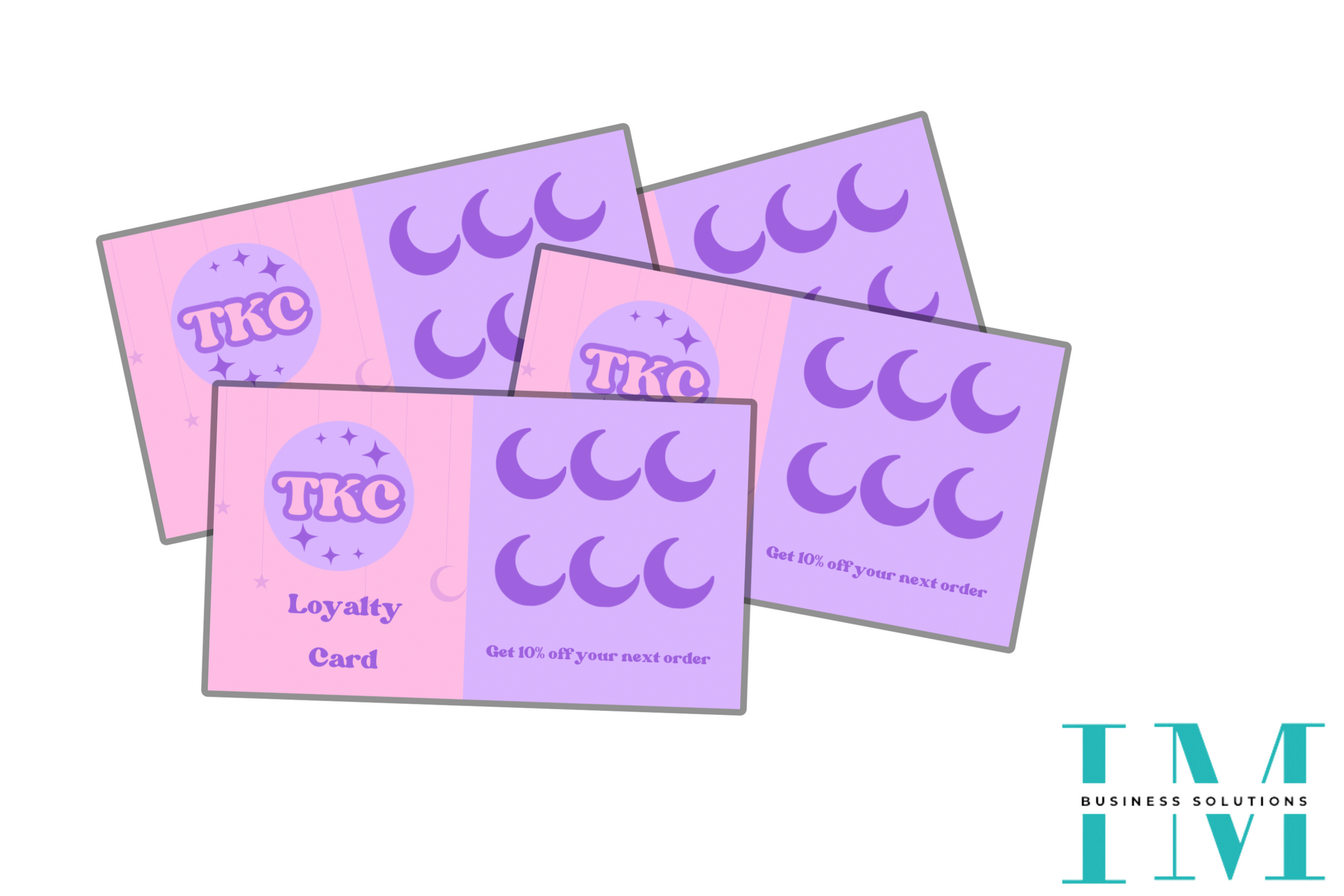 Double Sided Loyalty Cards