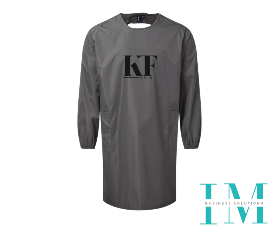 Branded Salon Long Sleeve Gown